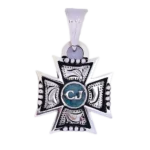 Carlin Silver Pendant